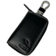 Arnold Palmer ラウンドファスナースマートキーケース キーケース ブラック 4ap3284