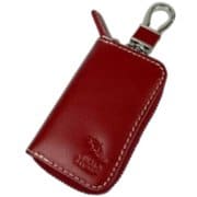 Arnold Palmer ラウンドファスナースマートキーケース キーケース レッド 4ap3284