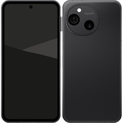 AQUOS sense10/6.1インチ/Snapdragon 7s Gen 3/RAM 6GB/ROM 128GB/Android 16/SIMフリースマートフォン/フルブラック SH-M33-B
