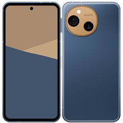 AQUOS sense10/6.1インチ/Snapdragon 7s Gen 3/RAM 8GB/ROM 256GB/Android 16/SIMフリースマートフォン/デニムネイビー SH-M33-A