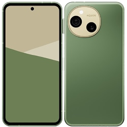 AQUOS sense10/6.1インチ/Snapdragon 7s Gen 3/RAM 8GB/ROM 256GB/Android 16/SIMフリースマートフォン/カーキグリーン SH-M33-G
