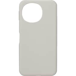 AQUOS sense10用 SHARP純正 シリコンケース ライトシルバー XN-Z07SG-S