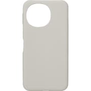 AQUOS sense10用 SHARP純正 シリコンケース ライトシルバー XN-Z07SG-S