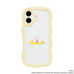 iPhone 17用 うねうねケース DS YE/プー/ハチミツ 661-187146