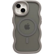 iPhone 15用 スマホケース PH-MWF-IP15-GR 661-057246