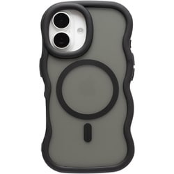 iPhone 16用 スマホケース PH-MWF-IP16-BK 661-057277
