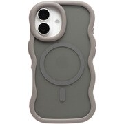 iPhone 16用 スマホケース PH-MWF-IP16-GR 661-057284