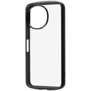 AQUOS sense10/sense9用 Puffull 耐衝撃 バンパー ハイブリッドケース ブラック RT-AQM6CMD1/B