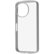 AQUOS sense10/sense9用 Puffull 耐衝撃 バンパー ハイブリッドケース グレー RT-AQM6CMD1/GR