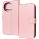 AQUOS sense10/sense9用 耐衝撃 マグネットベルト シンプル 手帳型レザーケース シャイニーピンク RT-AQM7ELC1/P