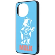 AQUOS sense10/sense9用 maru 衝撃吸収 バンパー ハイブリッドケース ミルク IQ-CAQM6K4TB/MILK