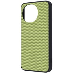 AQUOS sense10/sense9用 maru 衝撃吸収 バンパー ハイブリッドケース ウロコグリーン IQ-CAQM6K4TB/URKG