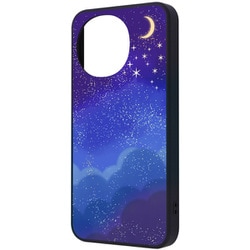 AQUOS sense10/sense9用 maru 衝撃吸収 バンパー ハイブリッドケース スターナイト IQ-CAQM6K4TB/STN