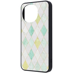 AQUOS sense10/sense9用 maru 衝撃吸収 バンパー ハイブリッドケース ダイヤモンド IQ-CAQM6K4TB/DIA