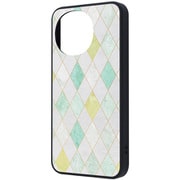 AQUOS sense10/sense9用 maru 衝撃吸収 バンパー ハイブリッドケース ダイヤモンド IQ-CAQM6K4TB/DIA