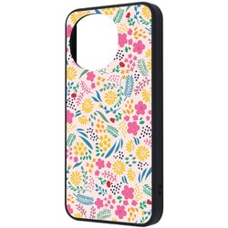 AQUOS sense10/sense9用 maru 衝撃吸収 バンパー ハイブリッドケース フルーツピンク IQ-CAQM6K4TB/FLP