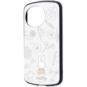 AQUOS sense10/sense9用 ミッフィー 超! 保護ケース MiA 衝撃吸収 バンパー ハイブリッドケース フラワー IN-BAQM7AC4/MF49