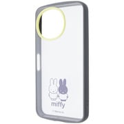 AQUOS sense10/sense9用 ミッフィー Puffull 衝撃吸収 バンパー ハイブリッドケース ミッフィー IN-BAQM7CMD2GR/MFM