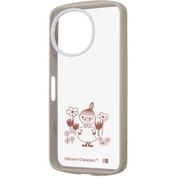 AQUOS sense10/sense9用 ムーミン Puffull 衝撃吸収 バンパー ハイブリッドケース ミイ IN-AAQM7CMD2BE/MYM