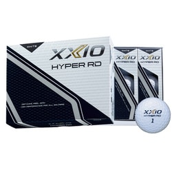 XXIO HYPER RD ホワイト 2025年モデル [ゴルフボール 1ダース 12球入り]