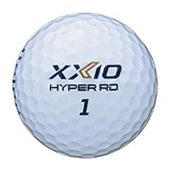 XXIO HYPER RD ホワイト 2025年モデル [ゴルフボール 1スリーブ 3球入り]