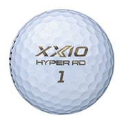 XXIO HYPER RD プレミアムホワイト 2025年モデル [ゴルフボール 1スリーブ 3球入り]