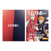 ハイキュー!! A4クリアファイル 月刊バリボー 第2弾 日向翔陽・灰羽リエーフ