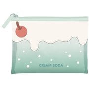 09008 フラットポーチ ポーチ クリームソーダグラデーション flatpouch2