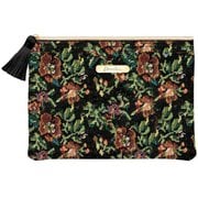 09192 フラットポーチ ポーチ フロルシックブラック flatpouch2