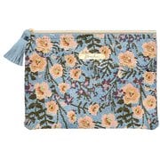 09193 フラットポーチ ポーチ フロルシックブルー flatpouch2
