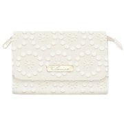 99711 ミラー付きミニポーチ ポーチ クラリーチェアイボリー mirrormpouch