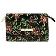 09217 ミラー付きミニポーチ ポーチ フロルシックブラック mirrormpouch