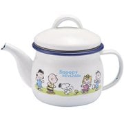 SNJ-2406 PEANUTS ホーローティーポット 茶こし付 ティーポット グリーンフィールド peanutspot
