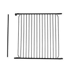 屋内外兼用 万能ペットゲート キング専゛用 ラージパネル 黒 BD855