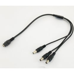 Φ2.1 DC3分配ケーブル CABDC-2.1-3