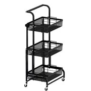 キッチンワゴン ブラック ny374-bk