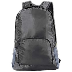 折りたたみ式バックパック ブラック ad205-bl
