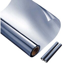 ガラスフィルム2枚セット 防犯飛散防止 ブルー