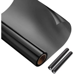 ガラスフィルム2枚セット 防犯飛散防止 ブラック