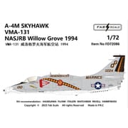 FABD72086 1/72 デカール A-4M スカイホーク VMA-131「ウイローグローヴ」 米海軍共同予備航空基地 1994年 [プラモデル用品]