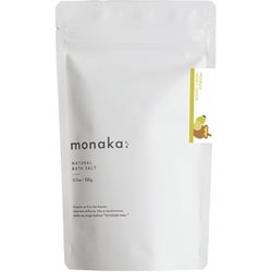monaka ナチュラルバスソルト 320g プレミアムはちみつレモン