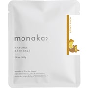monaka ナチュラルバスソルト 40g はちみつジンジャー