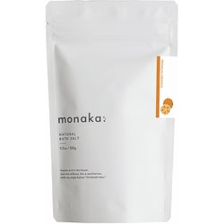 monaka ナチュラルバスソルト 320g プレミアムみかん