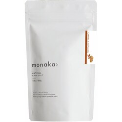 monaka ナチュラルバスソルト 320g キャラメル&シナモン