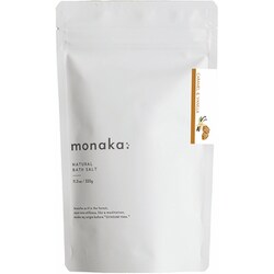 monaka ナチュラルバスソルト 320g キャラメル&バニラ