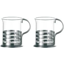 ティーグラス 2個セット クリアー 070344