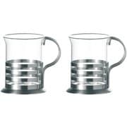 ティーグラス 2個セット クリアー 070344