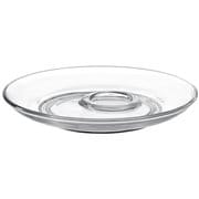 ソーサ（コーヒー＆ラテ用） クリアー 6P 024015