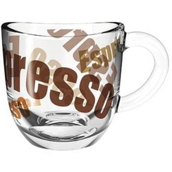 エスプレッソカップ 80ml クリアー 6P 024234