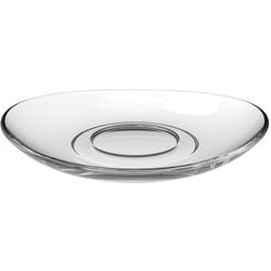 ソーサ L（コーヒー＆ラテ用） クリアー 6P 024204